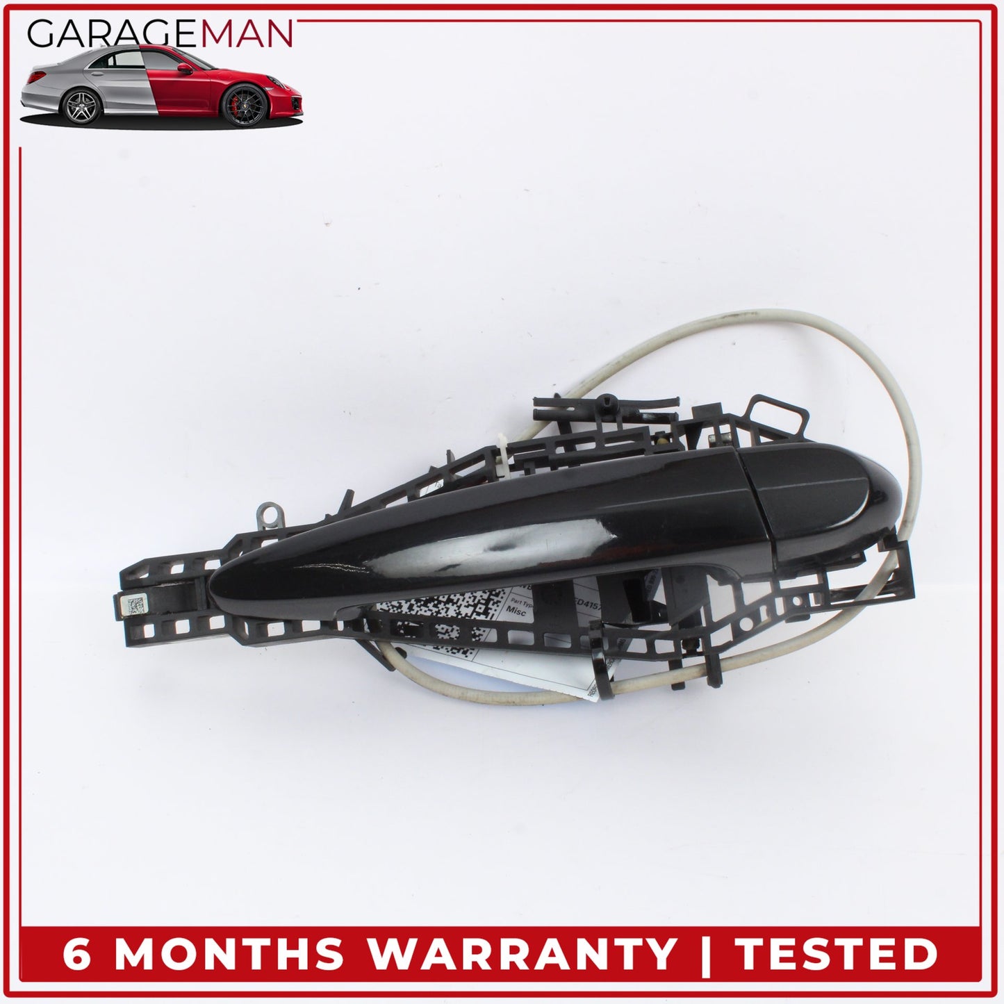 2014-2020 BMW 428i F36 Rear Right Passenger Side Exterior Door Handle Black OEM