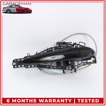 2014-2020 BMW 428i F36 Rear Right Passenger Side Exterior Door Handle Black OEM