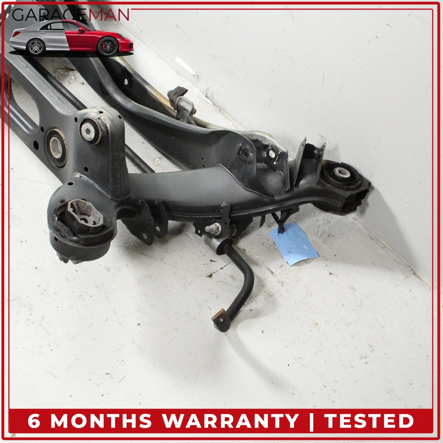 2016-2023 Mercedes X253 GLC300 SUV Rear Subframe Crossmember w/ Sway Bar OEM