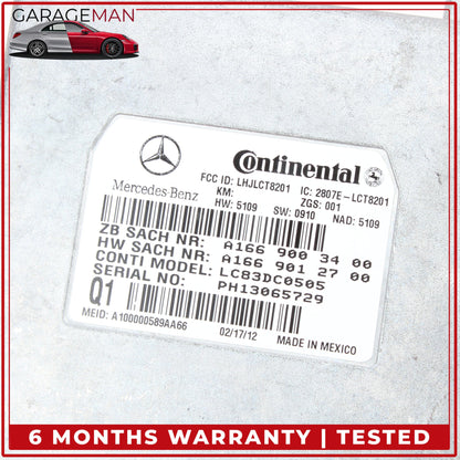 2007-2014 Mercedes-Benz CL550 W216 Coupe Voice Communication Control Module 1669003400 OEM