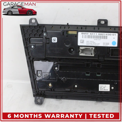 2011-2018 BMW X3 X4 F25 F26 Radio Audio Climat Control Switch Panel 6821430 OEM