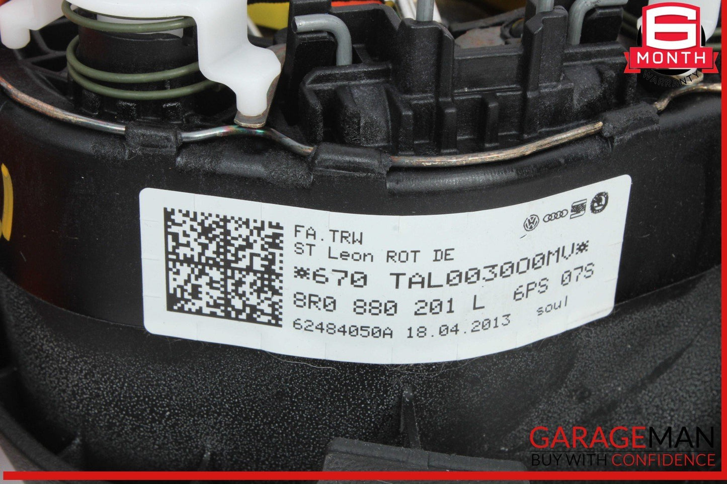 13-17 Audi Q5 SQ5 Front Left Side Steering Wheel Airbag Air Bag 8R0880201L OEM