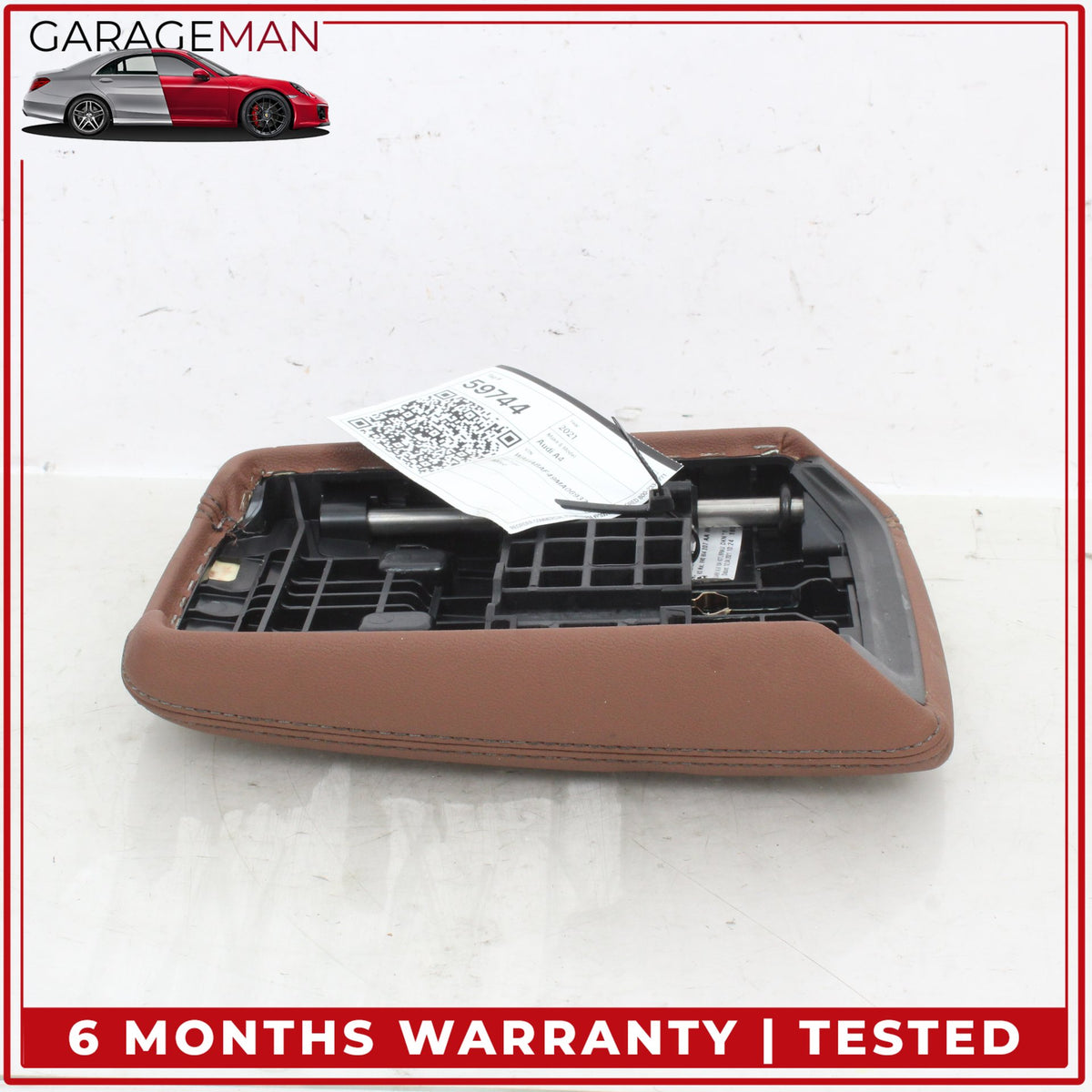 2017-2024 Audi A4 A5 Front Lower Center Console Armrest Lid Cover 8W0864207 OEM