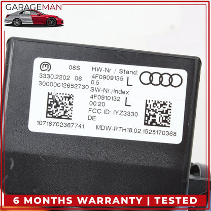 2007-2015 Audi Q7 A6 S6 Ignition Switch Module w/ Key Fob 4F0909135L OEM