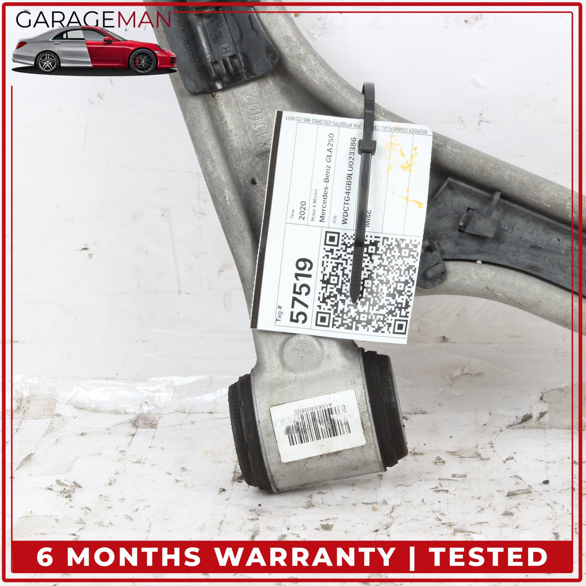 2015-2020 Mercedes X156 GLA250 Front Right Lower Control Arm 1563300600 OEM