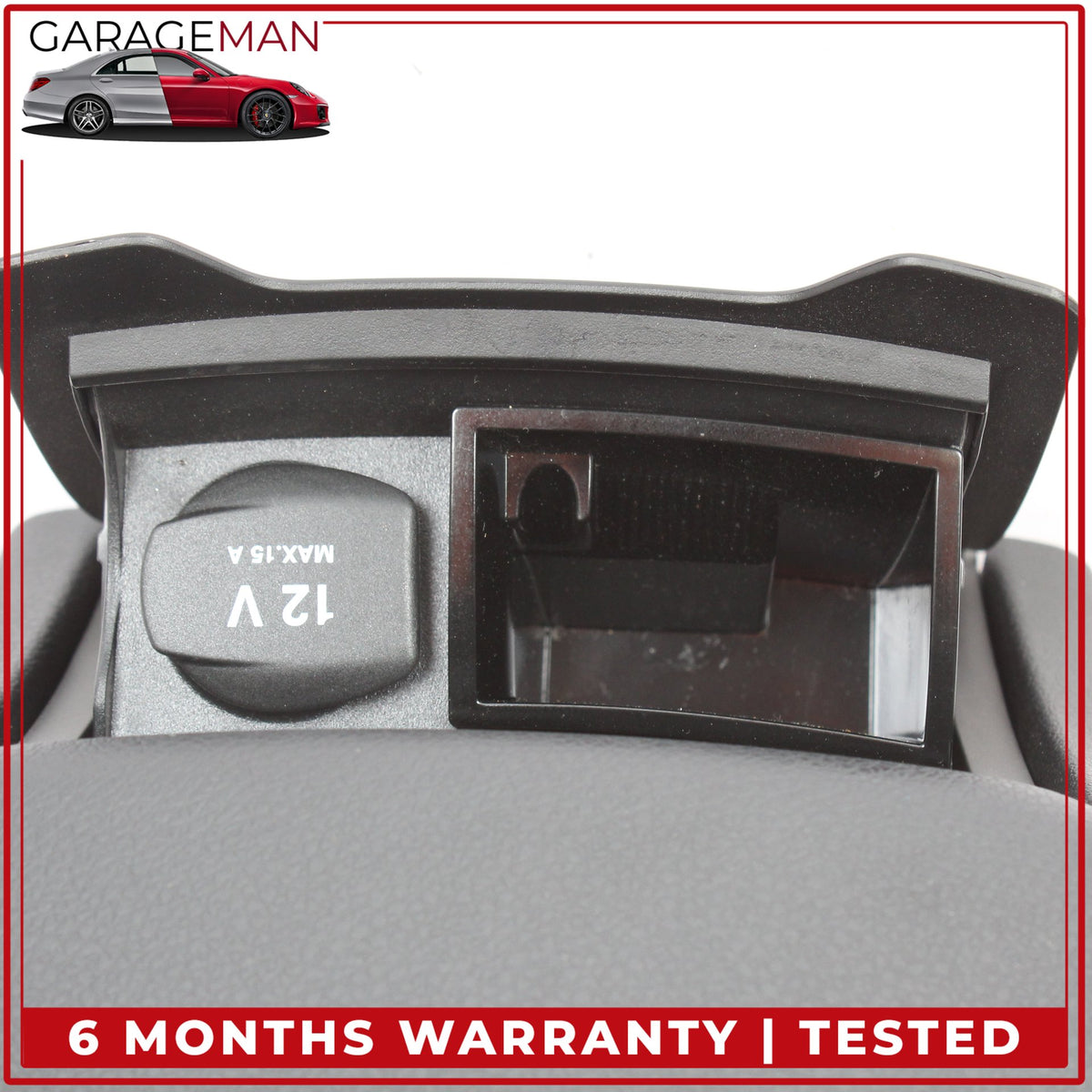 2015-2020 Mercedes W205 C300 C350e Rear Center Console A/C Air Vent Trim OEM
