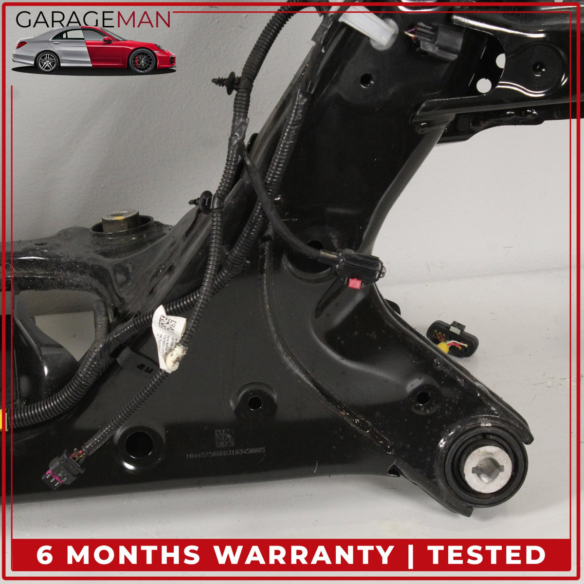 2017-2023 Tesla Model 3 Rear Subframe Crossmember w/ Sway Bar 104457500B OEM