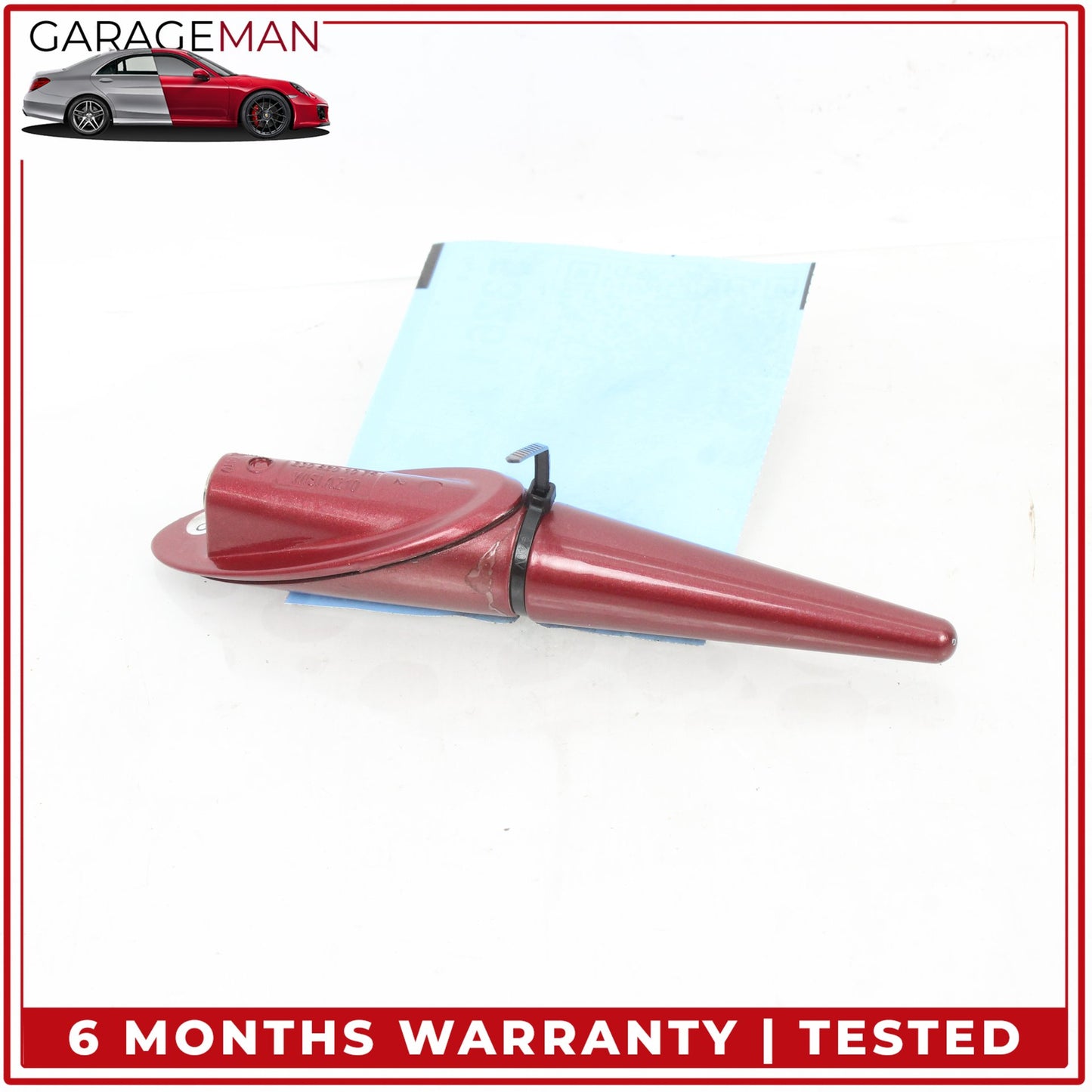 2003-2012 Mercedes R230 SL550 Exterior Antenna AM FM Thulite Red 2308201075 OEM