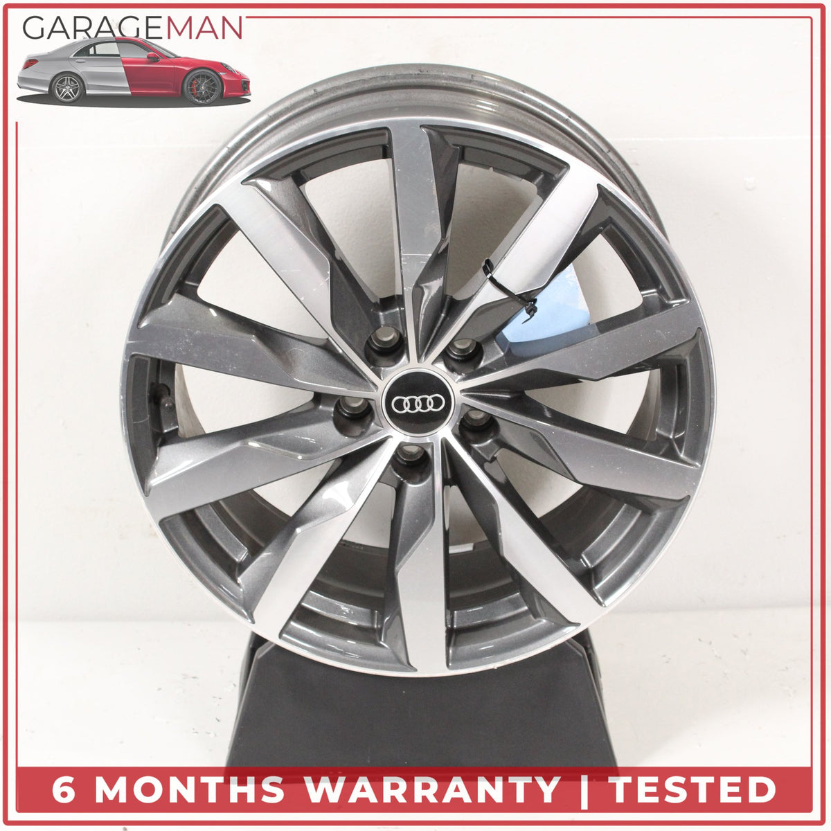 2016-2025 Audi A4 S4 Front or Rear Side Wheel Rim 8JX18H2 ET40 8W0601025FJ OEM
