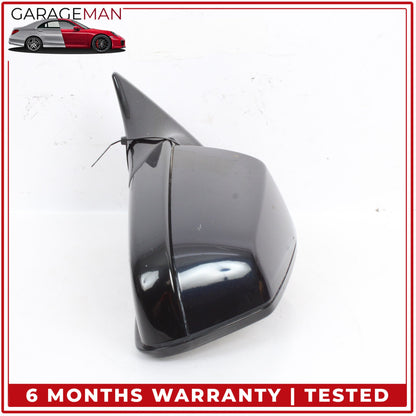2012-2015 BMW 650i F06 Front Left Side Door Rear View Mirror w/ Camera Black OEM