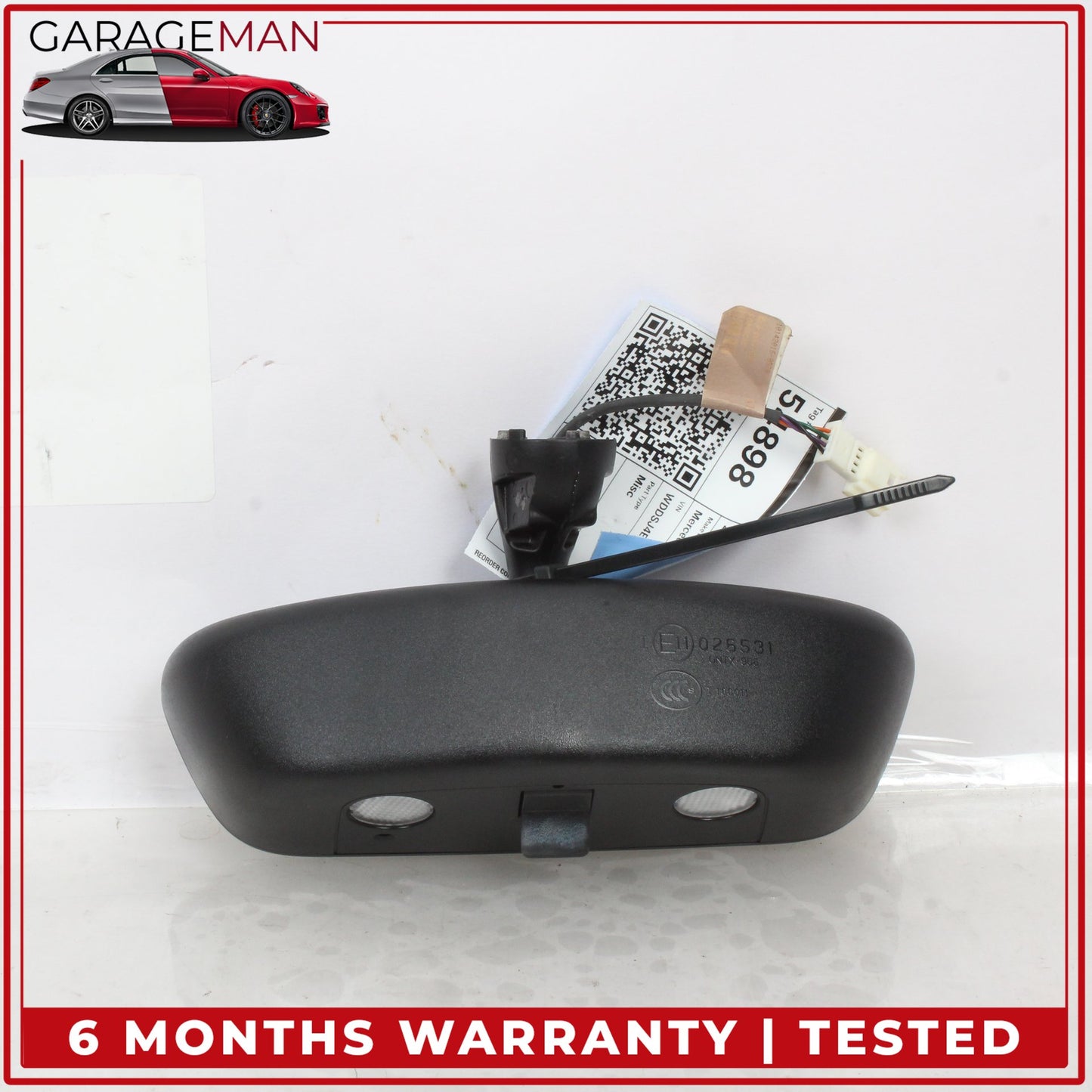 2014-2019 Mercedes W117 CLA250 Front Upper Windshield Rear View Mirror OEM
