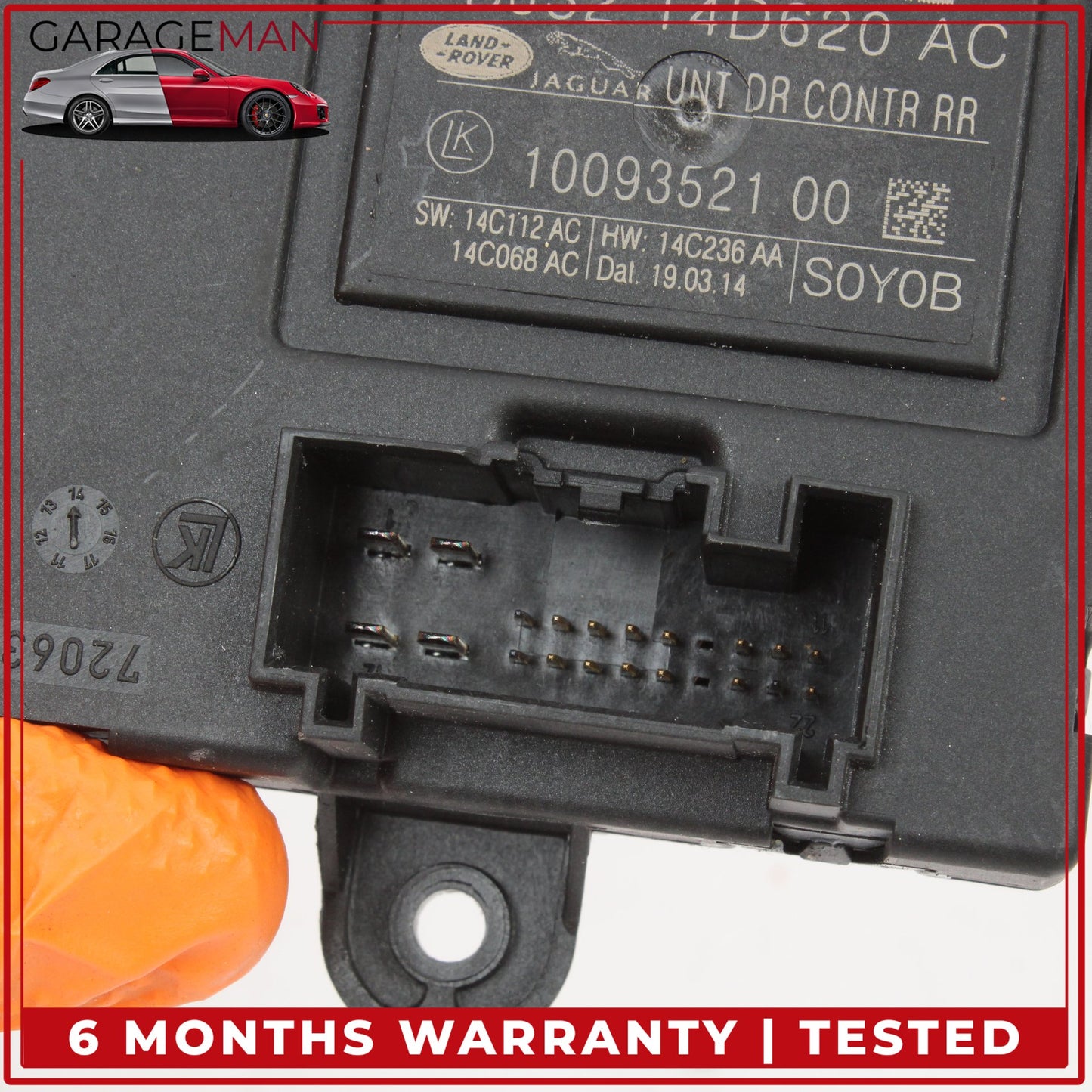 2010-2016 Land Rover LR4 L319 Rear Left or Right Door Control Module Unit OEM