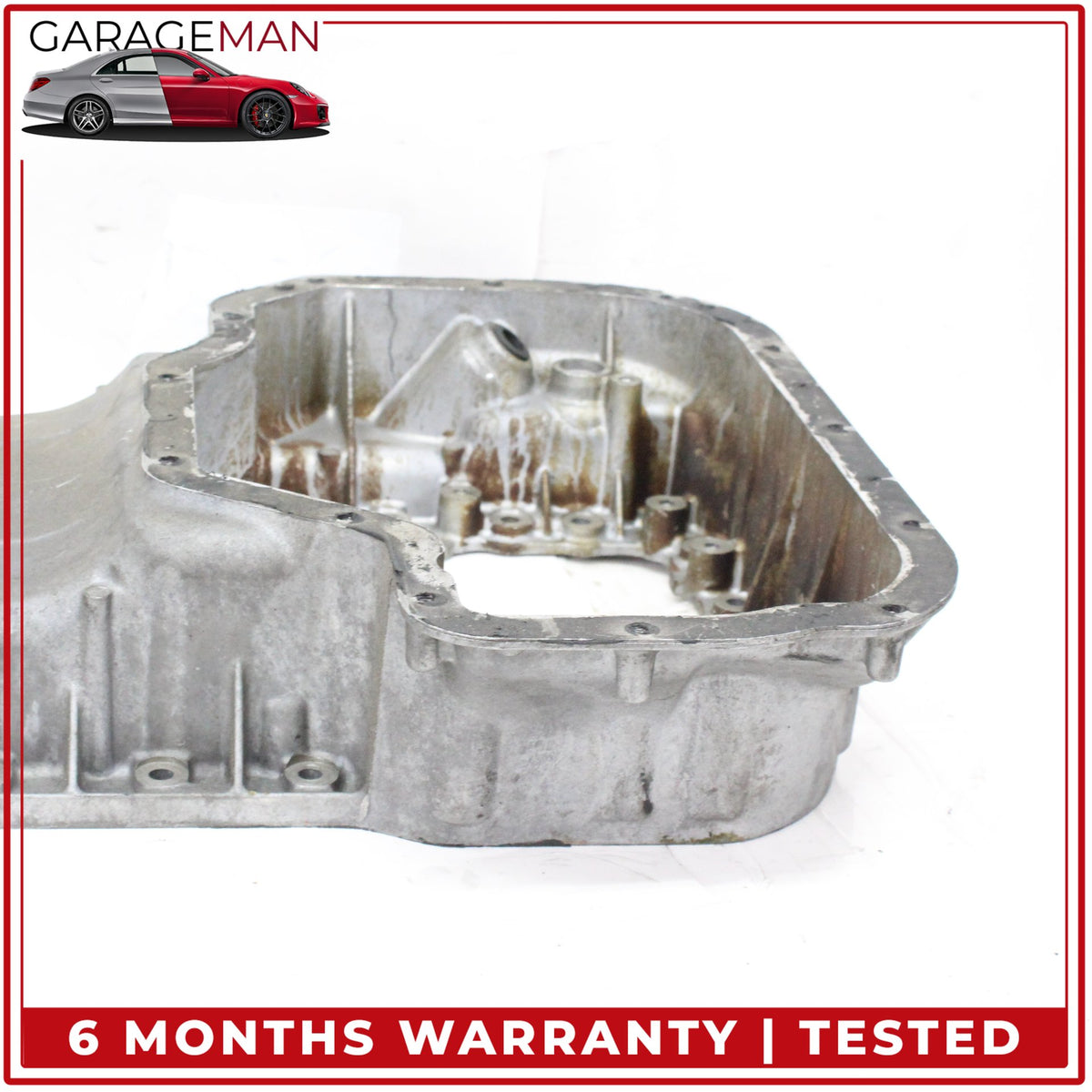 2007-2011 Mercedes W221 S550 CL550 Engine Motor Upper Oil Pan 2730142202 OEM