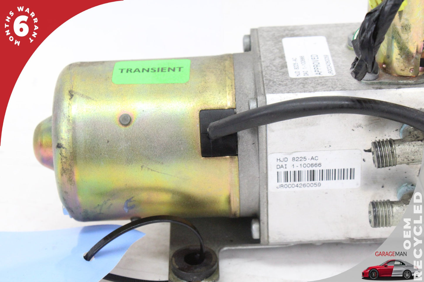 1997-2006 Jaguar XK8 X100 Convertible Top Hydraulic Pump Motor HJD8225AC OEM