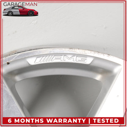 2012-2015 Mercedes W204 C250 Rear 7 Spoke Wheel Rim 8.5JX18H2ET54 2044019902 OEM