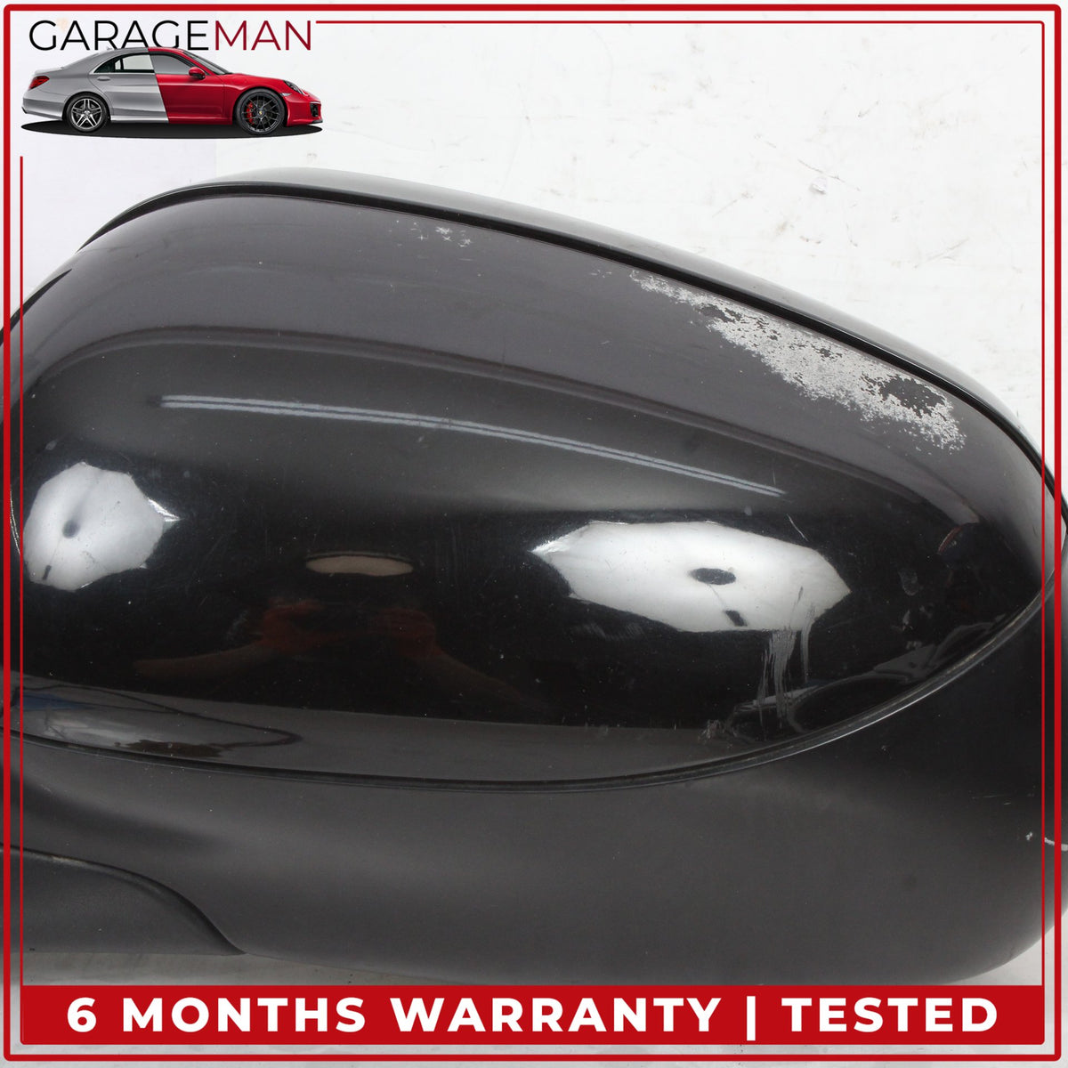 2003-2010 Porsche Cayenne 955 957 Left Door Rear View Mirror w/o Glass OEM