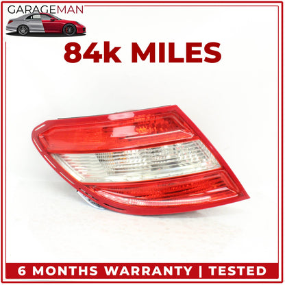 2008-2011 Mercedes W204 C300 C350 Rear Left Side Tail Light Lamp 2048200164 OEM