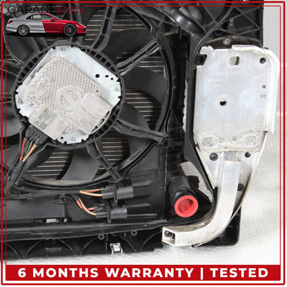 2012-2018 Audi A6 A7 Front Engine Cooling Radiator Core Support Assembly OEM