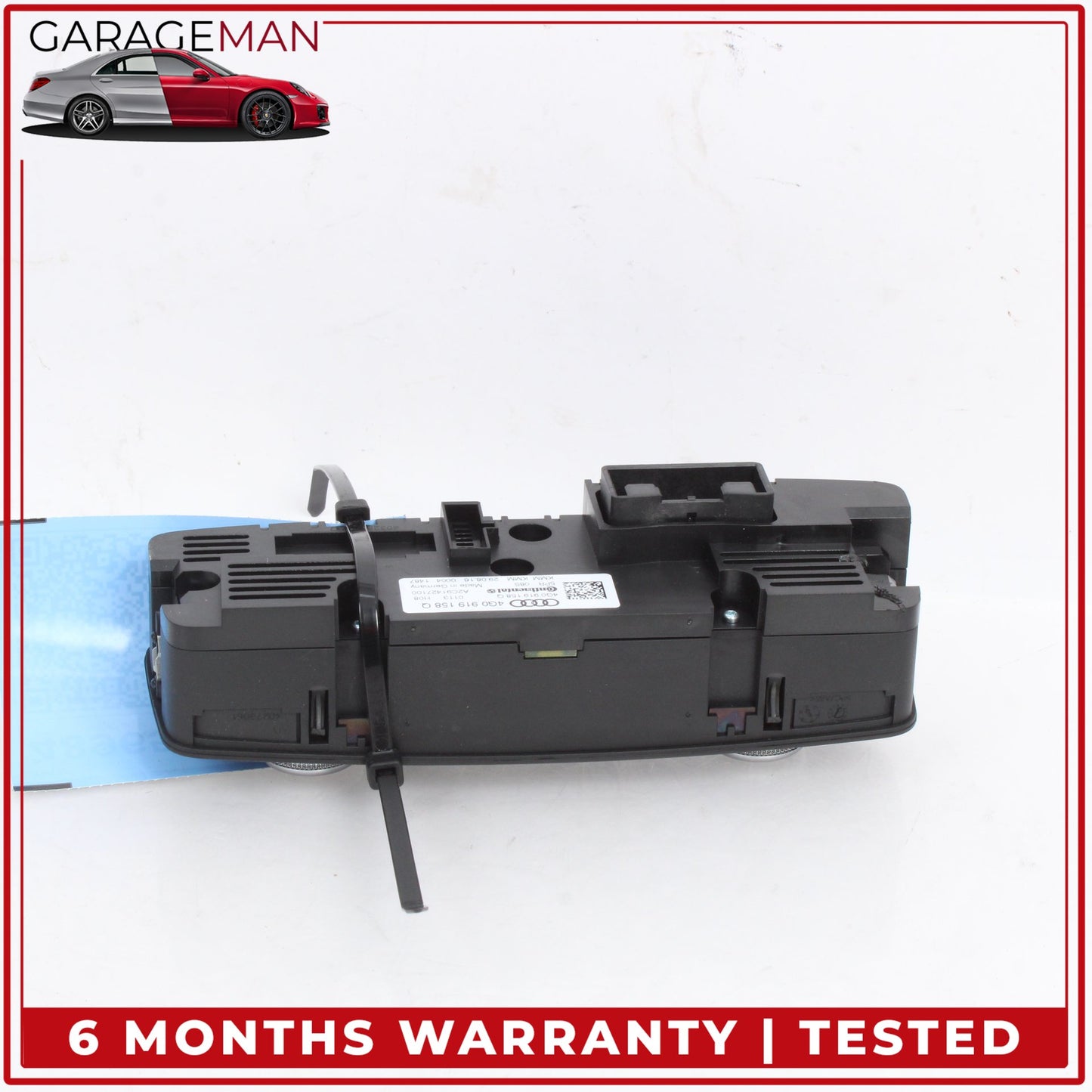 2012-2018 Audi A6 A7 Rear AC A/C Climate Control Switch Panel 4G0919158Q OEM