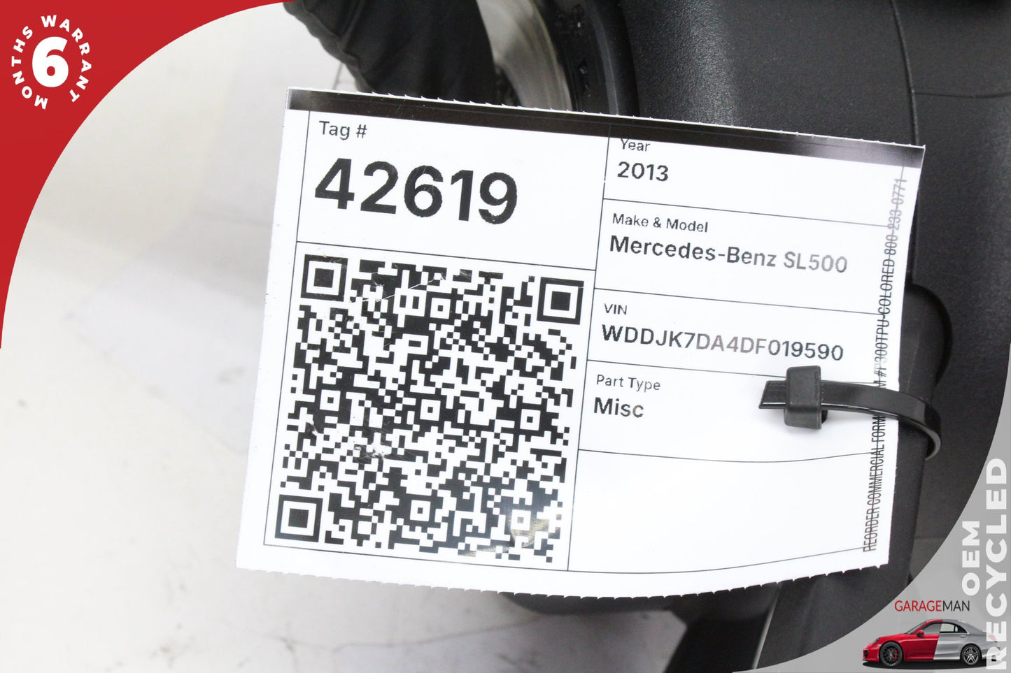 2012-2018 Mercedes-Benz SL500 R231 Convertible Steering Column Combination Switch 2314602403