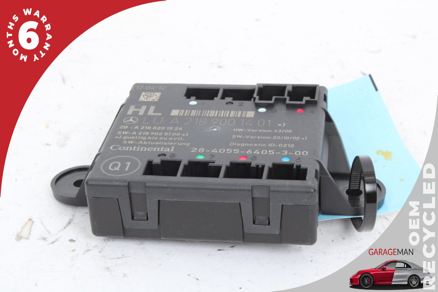 2008-2018 Mercedes W218 CLS550 Rear Left Side Door Control Module 2189001401 OEM