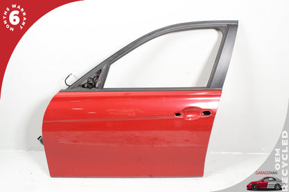 2012-2018 BMW 320i F30 Front Left Driver Side Door Shell Red 9628763 OEM