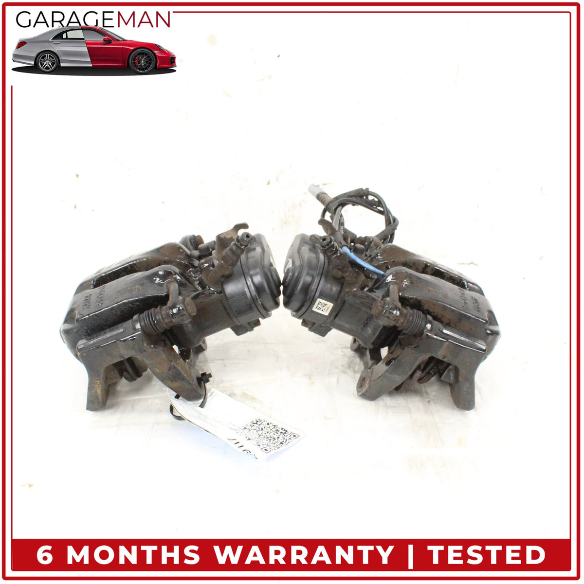 2013-2019 BMW 650i F06 Sedan Rear Left and Right Side Brake Caliper 7846695 OEM
