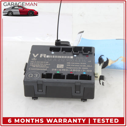 2008-2018 Mercedes W212 E350 Front Right Side Door Control Module 2129004314 OEM