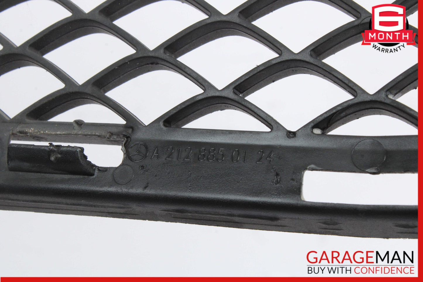 2014-2016 Mercedes W212 E250 E350 Front Bumper Center Mesh Grille Grill OEM