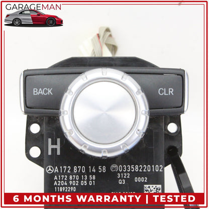 2012-2016 Mercedes W218 CLS550 Multimedia Knob Control Switch 1728701458 OEM