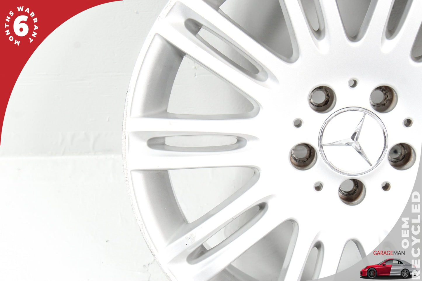 2007-2009 Mercedes W211 E350 E550 Front Wheel Rim 8.5JX18H2 ET38 2114015302 OEM