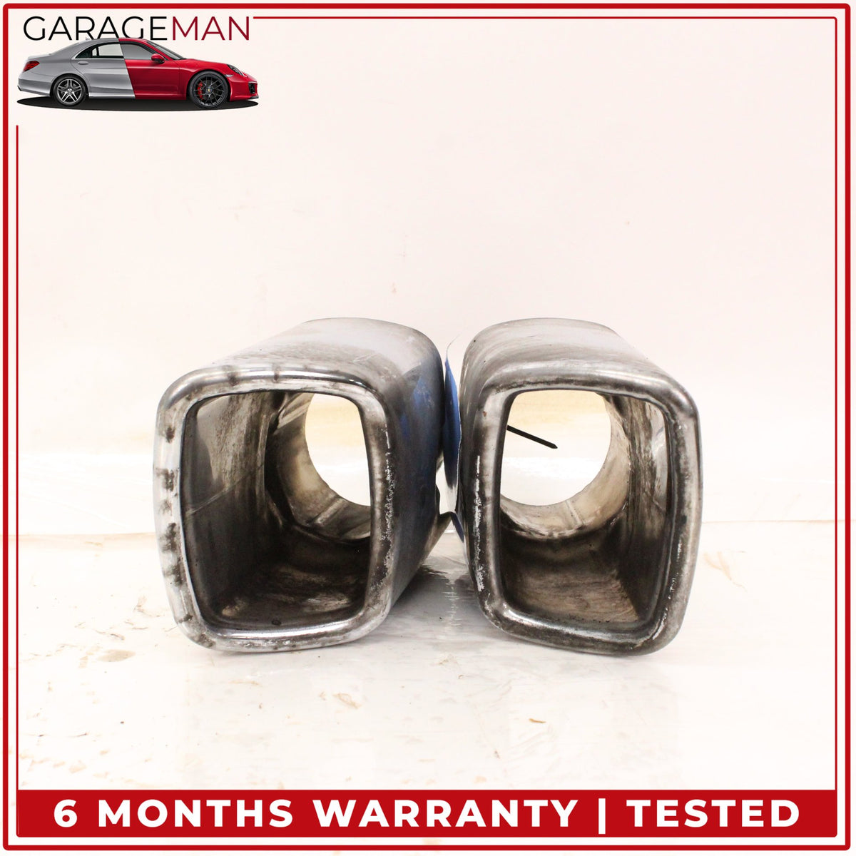 2006-2012 Mercedes W164 ML350 GL450 Exhaust Muffler Tip Set 1644902327 OEM