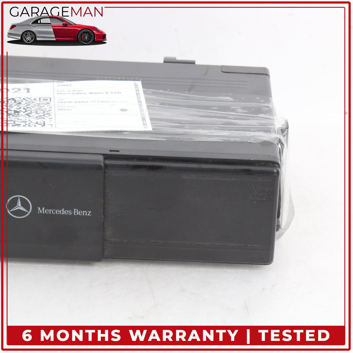 1998-2008 Mercedes W210 E320 Wagon CD Changer 6 Disk Player 2038209089 OEM