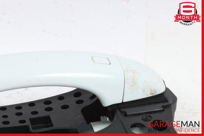 2012-2018 Audi S7 Rear Left Driver Side Exterior Door Handle White 4H0837885 OEM