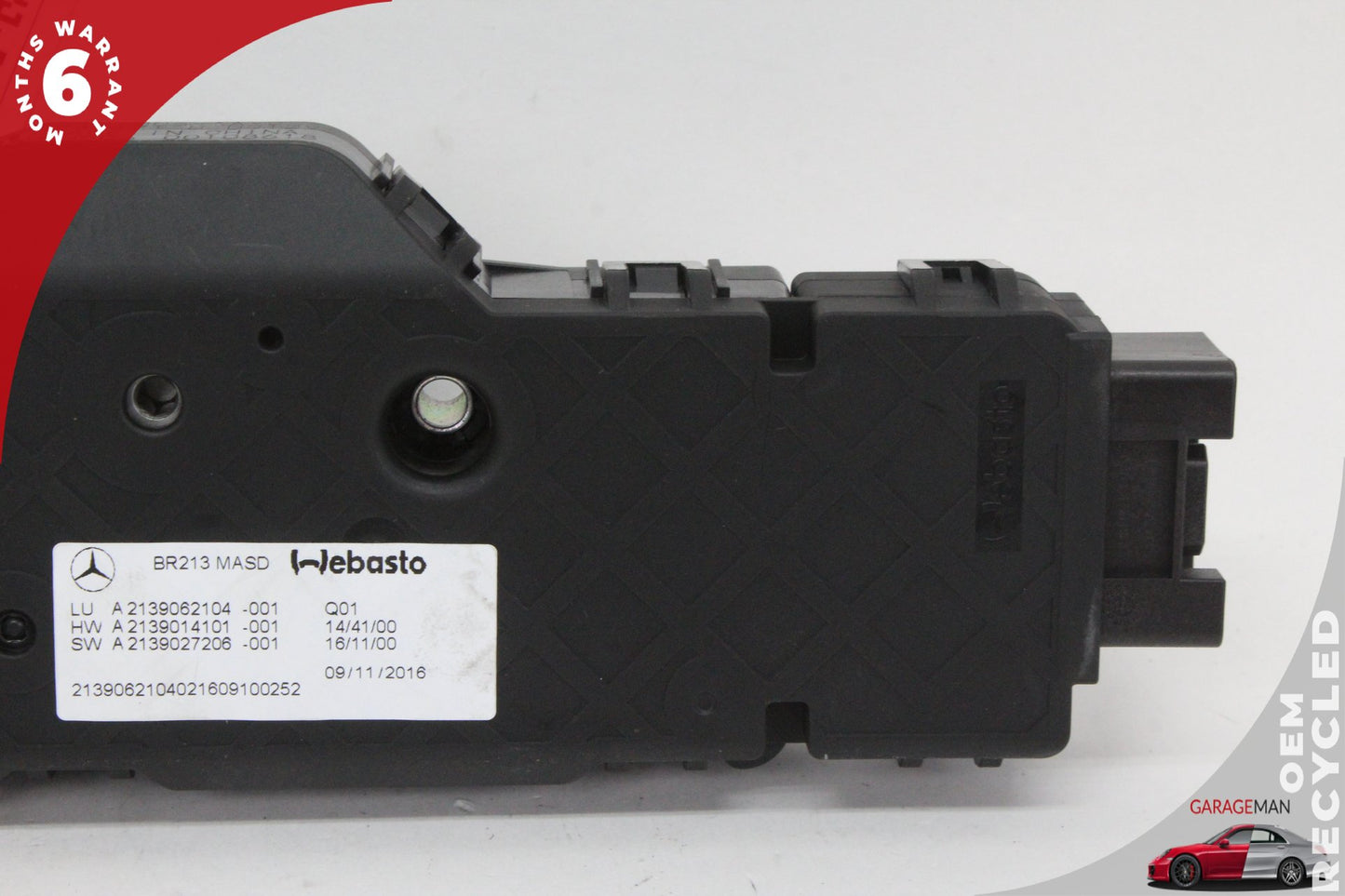 17-19 Mercedes-Benz E400 W213 Station Wagon Sunroof Control Module 2139062104 OEM