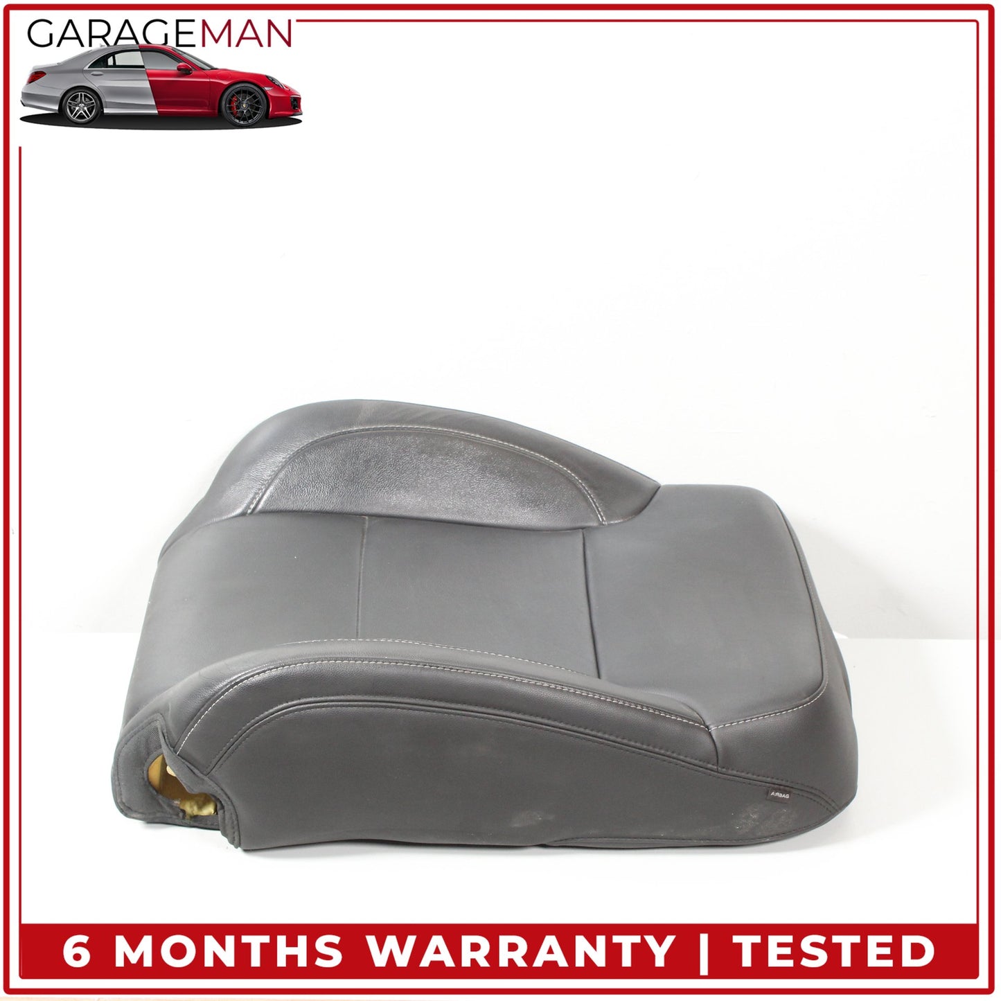 2014-2019 Chevrolet Silverado 1500 Front Left Side Upper Seat Cushion Black OEM