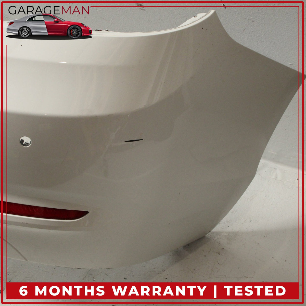 2014-2021 BMW 230i M240i M235i M2 Coupe Rear Bumper Cover Alpine White OEM