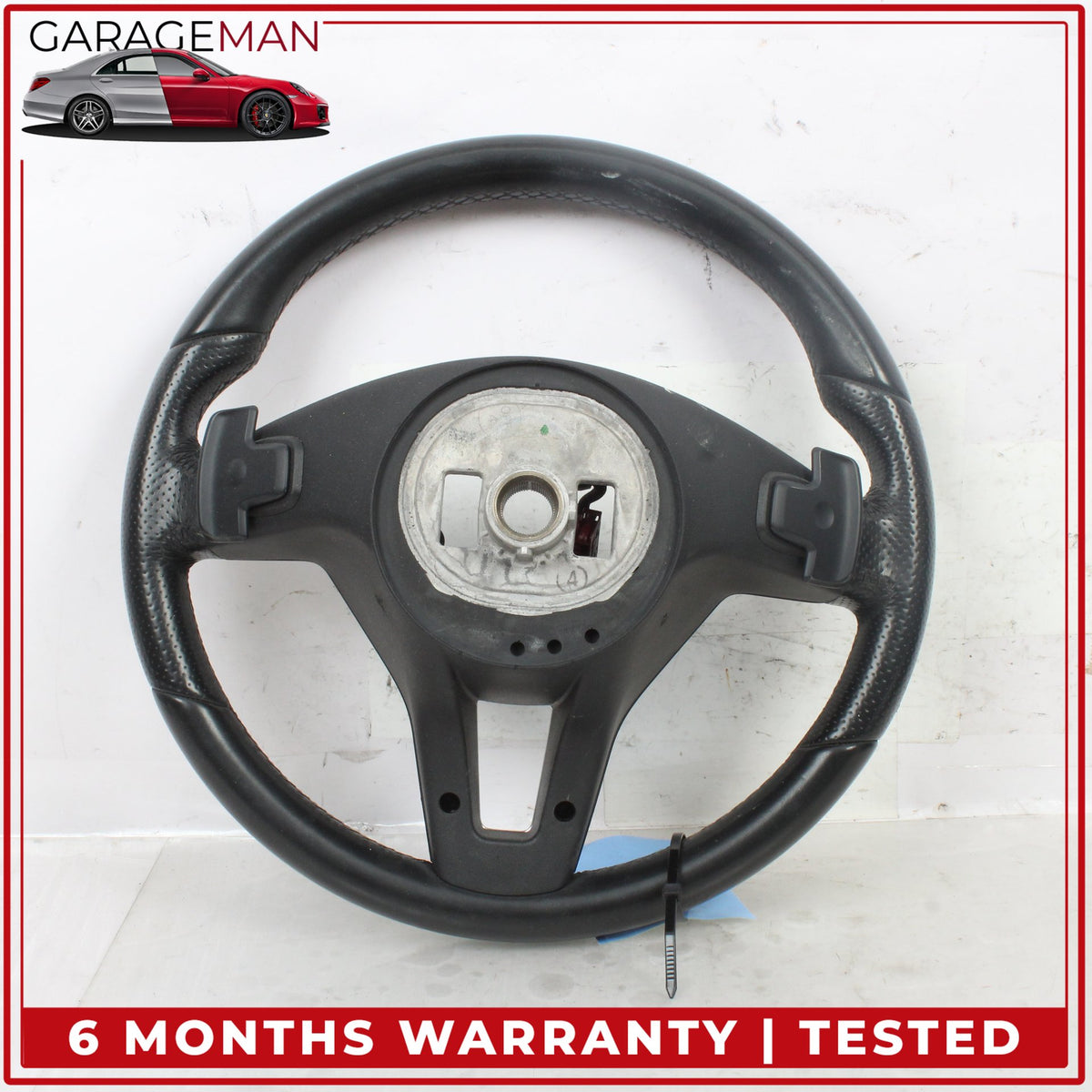 2012-2018 Mercedes W212 E250 Steering Wheel w/ Paddle Shifters 2184600818 OEM