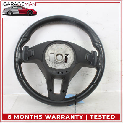 2012-2018 Mercedes W212 E250 Steering Wheel w/ Paddle Shifters 2184600818 OEM