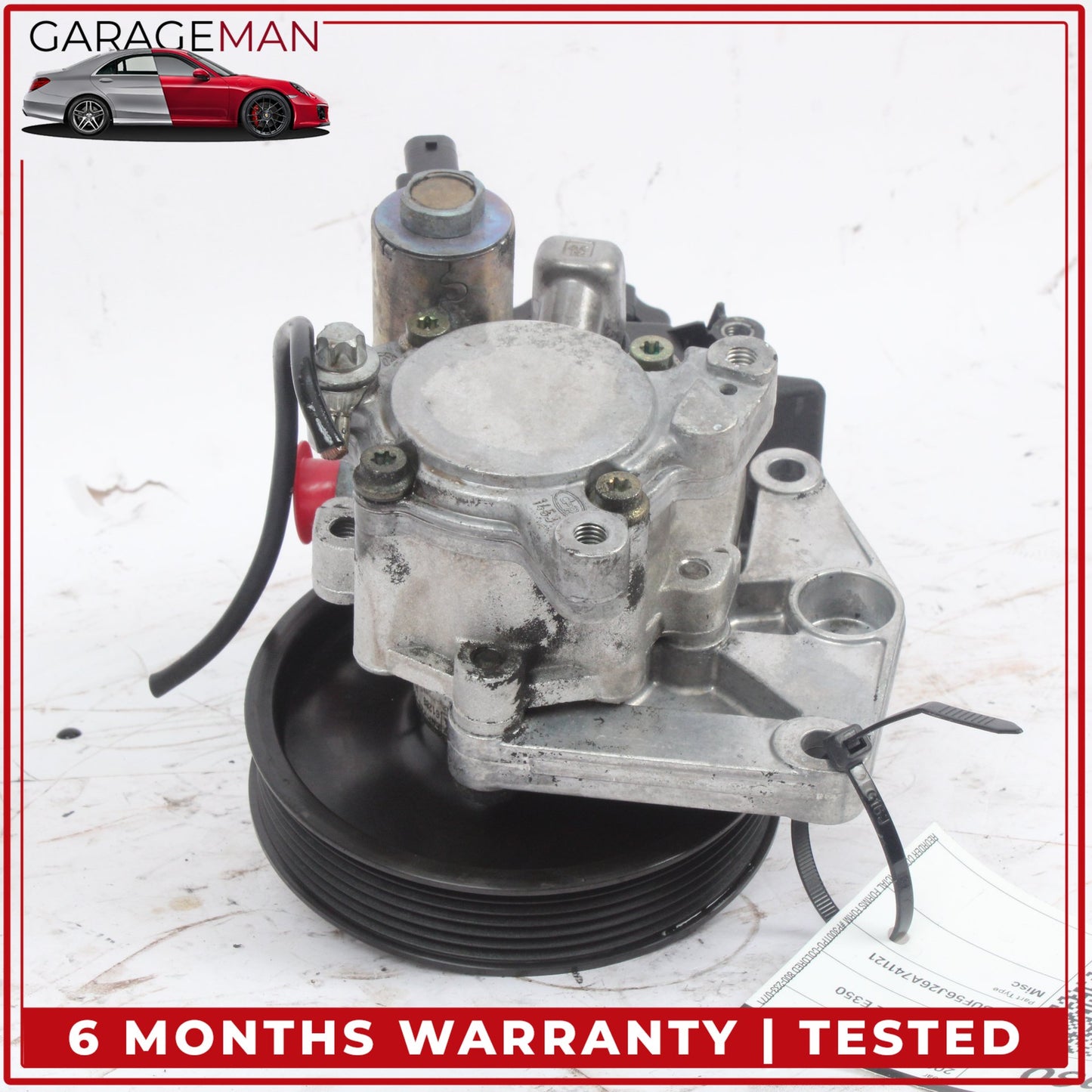 2006-2012 Mercedes-Benz E350 W211 RWD Power Steering Pump Reservoir Tank 0004600983 OEM