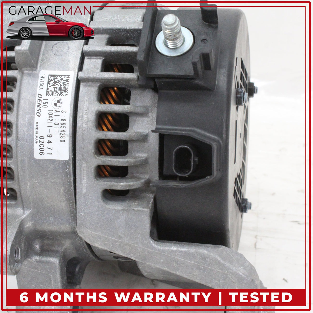 2019-2026 BMW M340i X3 X4 X5 Z4 M440i Alternator Generator 150A 14V 8654280 OEM