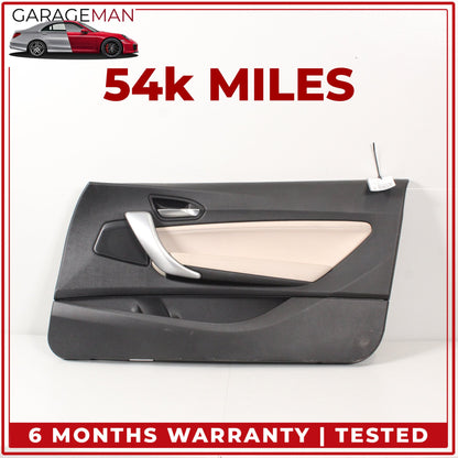 2014-2021 BMW M235i F22 Right Front Interior Door Panel Assembly 7277432 OEM
