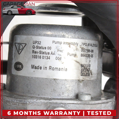 2011-2014 Porsche Cayenne 958 Electric Brake Booster Vacuum Pump 7P0614215A OEM