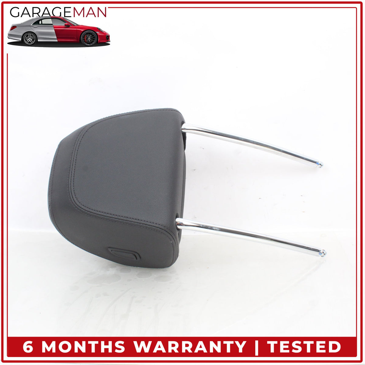 2017-2023 BMW 530e G30 Front Left and Right Side Seat Headrest Set Black OEM