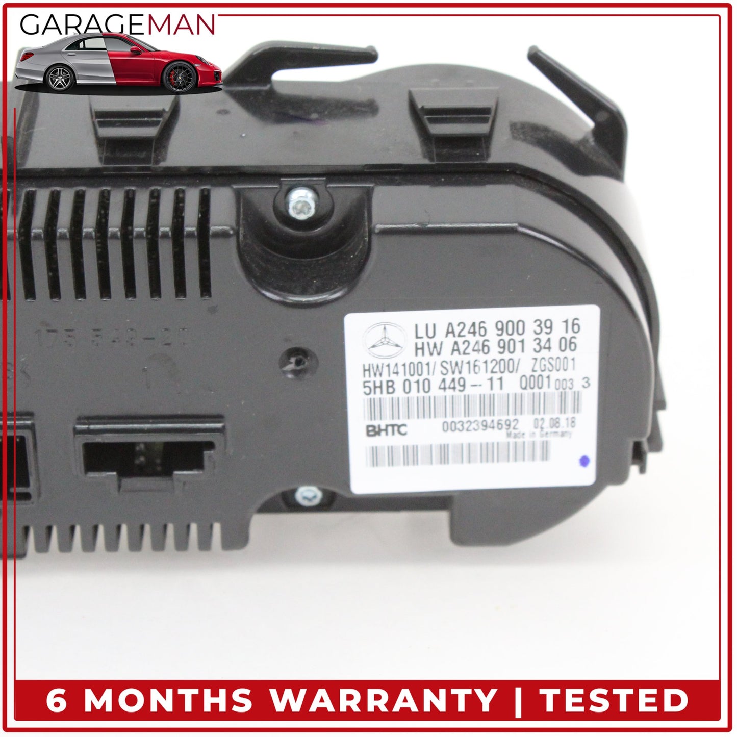2014-2019 Mercedes-Benz CLA250 W117 Sedan A/C Heater Climate Control Switch 2469013406 OEM