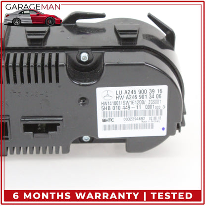2014-2019 Mercedes-Benz CLA250 W117 Sedan A/C Heater Climate Control Switch 2469013406 OEM