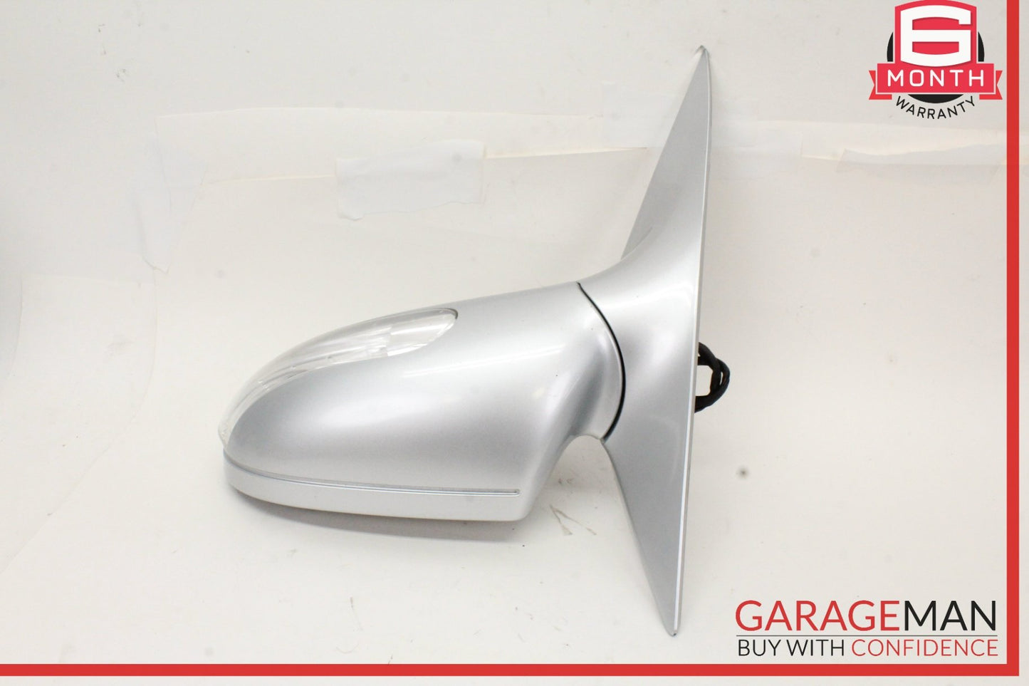 2005-2008 Mercedes R171 SLK280 Front Left Side Door Rear View Mirror Silver OEM