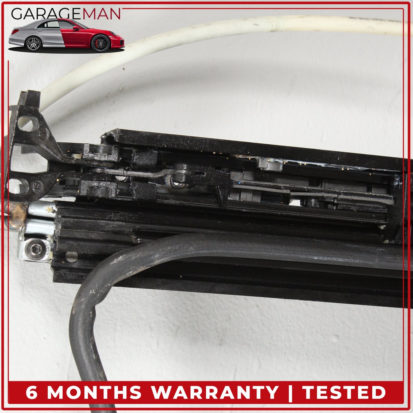 2015-2021 Mercedes W205 C300 Front Panoramic Sunroof Roller Blind Rail Frame OEM