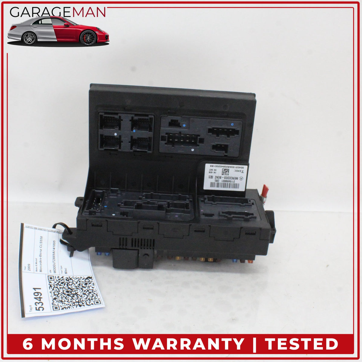 2003-2011 Mercedes W219 CLS550 Front SAM Module Relay Fuse Box 2115459001 OEM