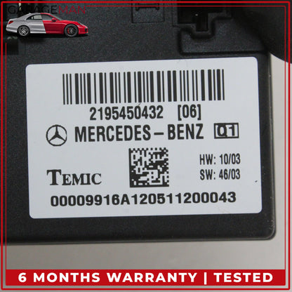 2003-2011 Mercedes W219 CLS500 BCM Body Control Module Unit 2195450432 OEM